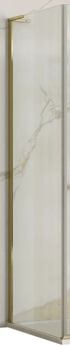 Душевая стенка Rea Hugo gold brush 80 K6612