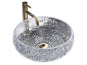 Умывальник Rea Ice Transparent U5070