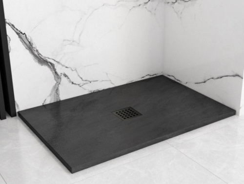 Душевой поддон Rea Black Rock 80x120 K4579