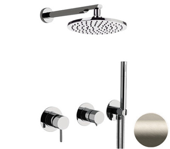 Душевая система Remer X Style X96S02OXV, сталь