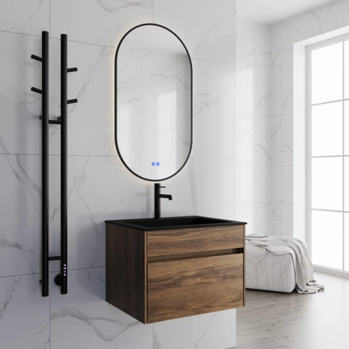 Полотенцесушитель электрический Vincea VTD-1D2BE 25х130