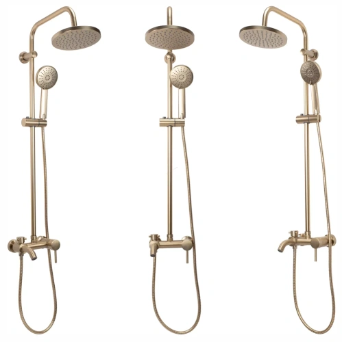 Душевая система Rea Luis Gold matt P7051