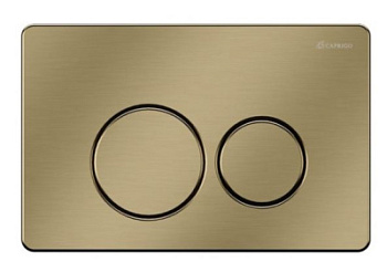 Кнопка для инсталляции Caprigo DEW Steel бронза DS001-vot