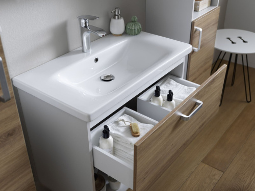 Тумба подвесная Kolpa-san Evelin OUE II 80 Gray oak 573910