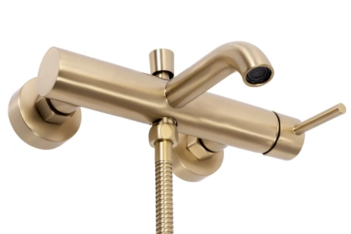 Смеситель для ванны Rea Lungo Gold matt B8010