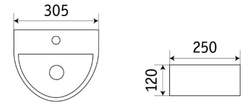Умывальник CeramaLux 7781