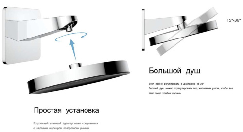 Душевая система Vincea Inspire VSFW-3I22MT3RGM
