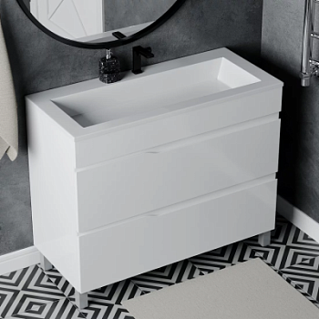 Тумба напольная Vela Вектор 100Н под Luxor TU29521