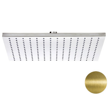 Верхний душ с шарнирным соединением 30 см Remer 359SSLVOX, бронза