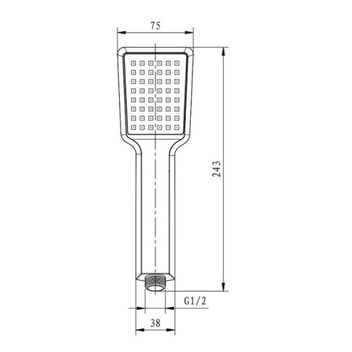 Лейка Caprigo Diamante 50-160-ORO