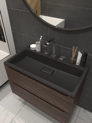 Умывальник Versalia Absolute 70 black