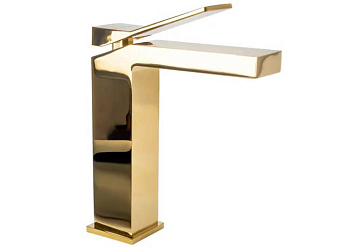 Смеситель для умывальника Rea Duet Gold B4413