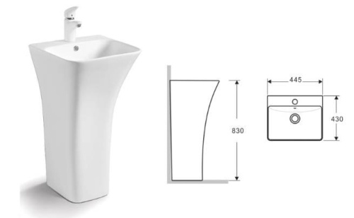 Умывальник CeramaLux G315