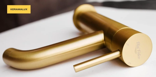 Смеситель для умывальника Vivi Felice 0630 Oro Opaco