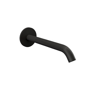 Излив настенный 19 см Remer X Style 91XLNO, черный матовый