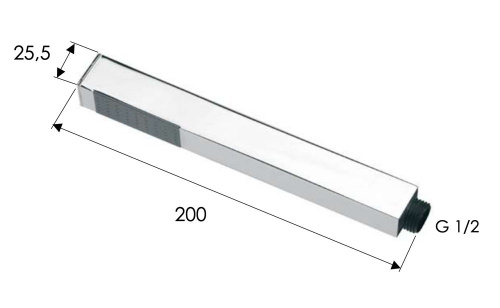 Ручной душ Daniel A495S15