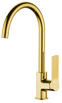 Смеситель для раковины Nemo Prima NM-1331-BG brush gold