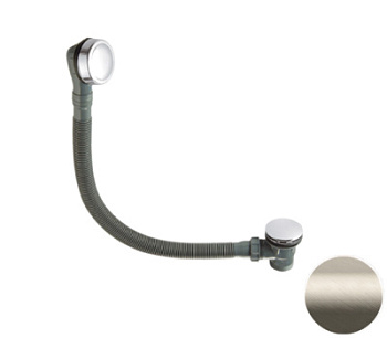 Слив-перелив click-clack для ванны Remer 96PCCXV, сталь