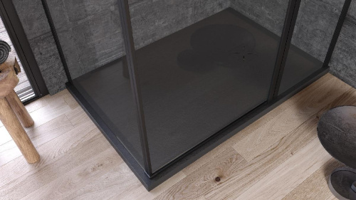 Душевой поддон Kolpa-san Limbo 120x90 antracit 551170