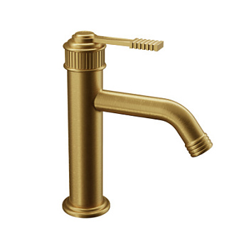 Смеситель для раковины Remer Atelier AL12BG, золото брашированное