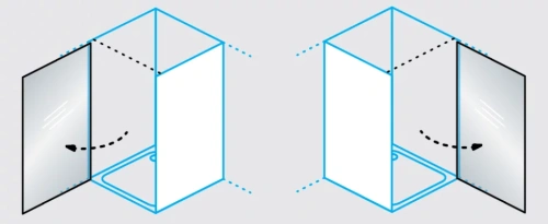 Душевая дверь Kolpa-San Andromeda N 90 black transparent 516760