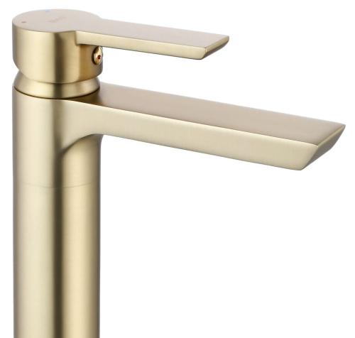 Смеситель для умывальника Rea Argus gold matt B6412