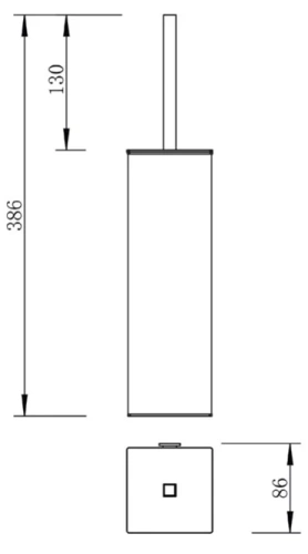 Ёршик настенный Vivi Felice F0413