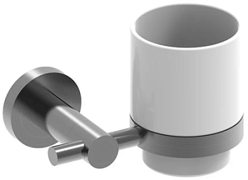 Стакан настенный Nemo NM-01021BGM brush gun metal