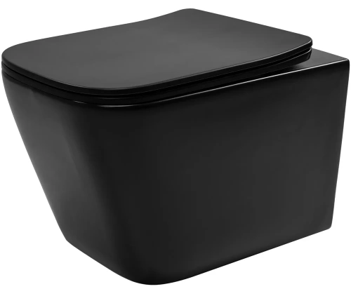 Унитаз подвесной Rea Julio Black matt C6550