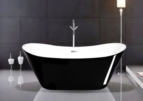 Ванна акриловая Calani Lotus 170x80 White Black CAL-W3001