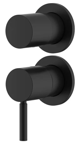 Смеситель для ванны Nemo Round NM-2357MB matte black