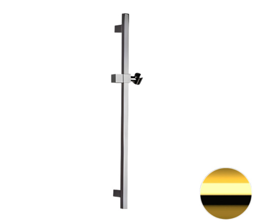 Душевая стойка 70 см Remer 317SDO, золото глянцевое