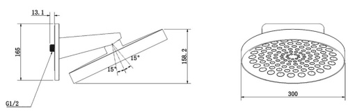 Душевая система Vincea VSFW-433TI3RGM