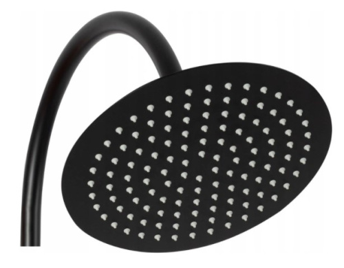 Душевая система Rea Lugano Black P9301