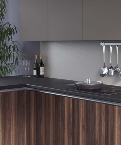 Столешница из постформинга 800*485 (черный) толщина 38мм