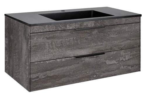 Тумба подвесная Vincea Chiara 2D 1000 G.Stone VMC-2C2100GS