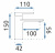 Смеситель для умывальника Rea Storm Chrome B6202 Смеситель для умывальника Rea Storm Chrome B6202