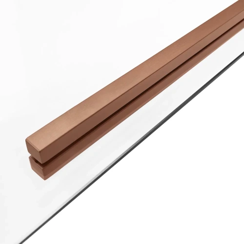 Душевой уголок Rea Solar Brush Copper 100x80 K9513