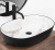 Умывальник Rea Cleo black aiax matt U6625
