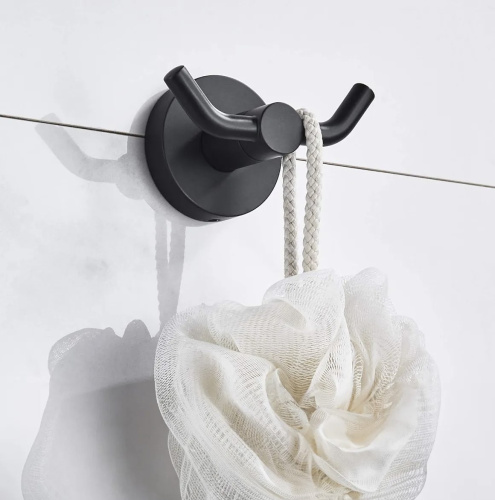 Крючок двойной Rea Mist 02 Black matt 06901