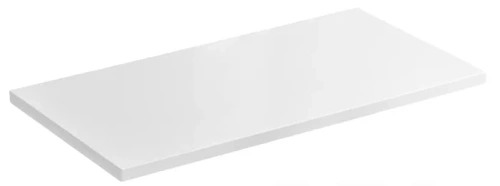 Столешница из акрилового камня 900*485 (белый глянец) толщина 12мм
