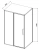 Душевой уголок Vincea Slim 8mm VSR-4SLP9012CLGM
