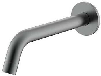 Излив настенный Nemo Round NM-8015BGM brush gun metal