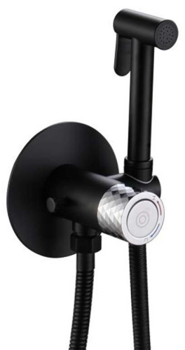 Гигиенический душ Vivi Felice 4515 Cromo-Nero opaco