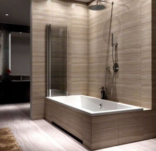 Шторка на ванную Rea Agat 3-120 W0301