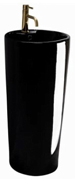 Умывальник Rea Blanka Black U6635