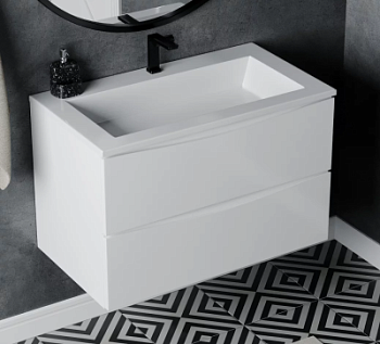 Тумба подвесная Vela Бриз 80П под Luxor TU29104