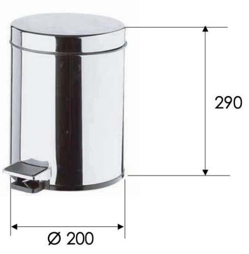 Ведро 5 литров Remer RB502CR