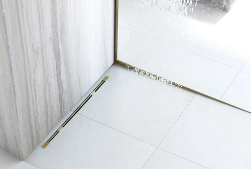 Душевой трап Rea Neo Ultra Slim Pro gold matt 800 G9805