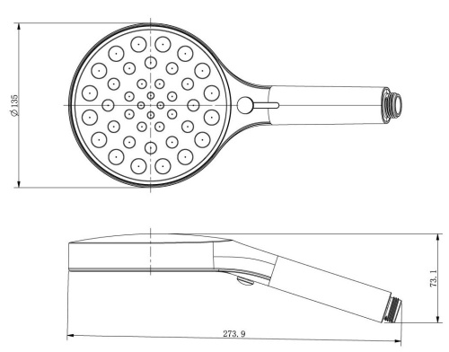 Душевая система Vincea Inspire VSFW-3I22MT2GM